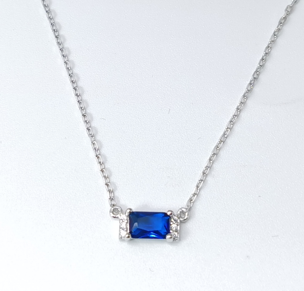 Birthstone Bar Necklace