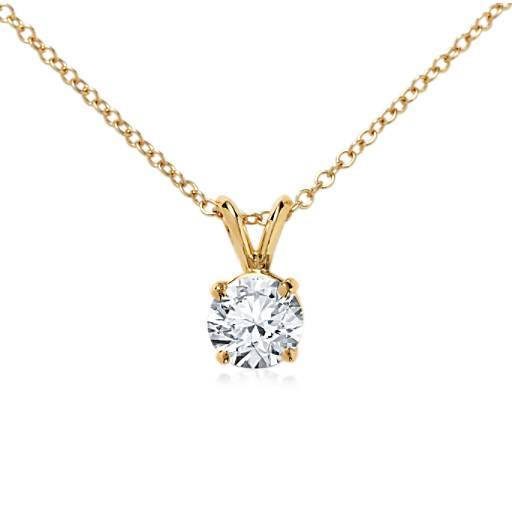 "Night Out On The Town" Gold Pendant